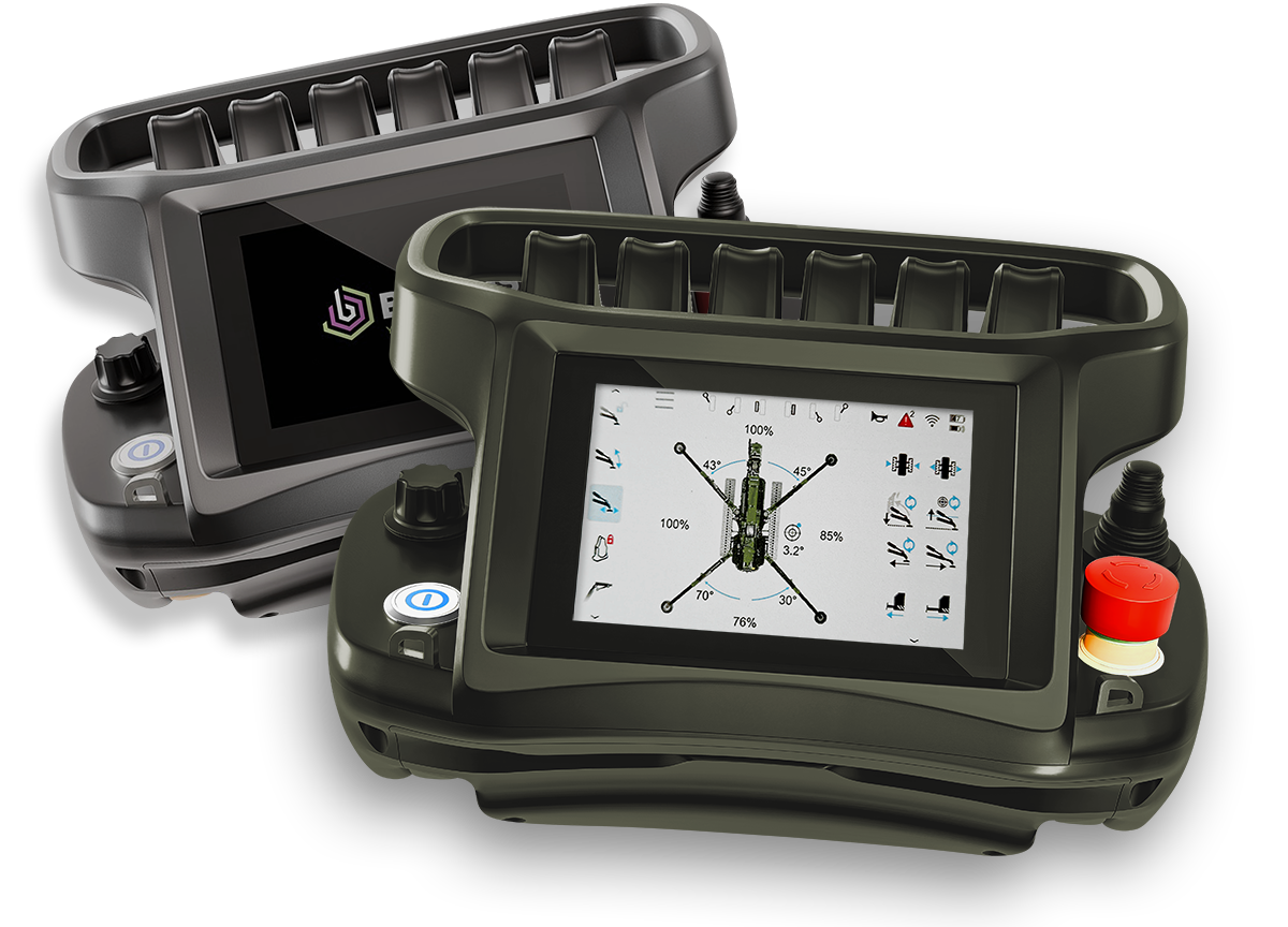 Control-front-FC-DM-Leger-en-alg-1200 Baulds Embedded Hardware Printplaat