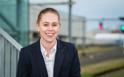 Nieuwe collega in de buitendienst: Romy Derksen